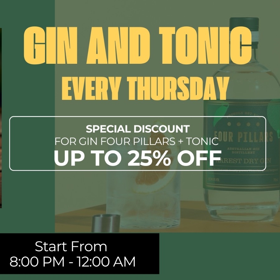 Discountv Gin and Tonic Sanur Bar